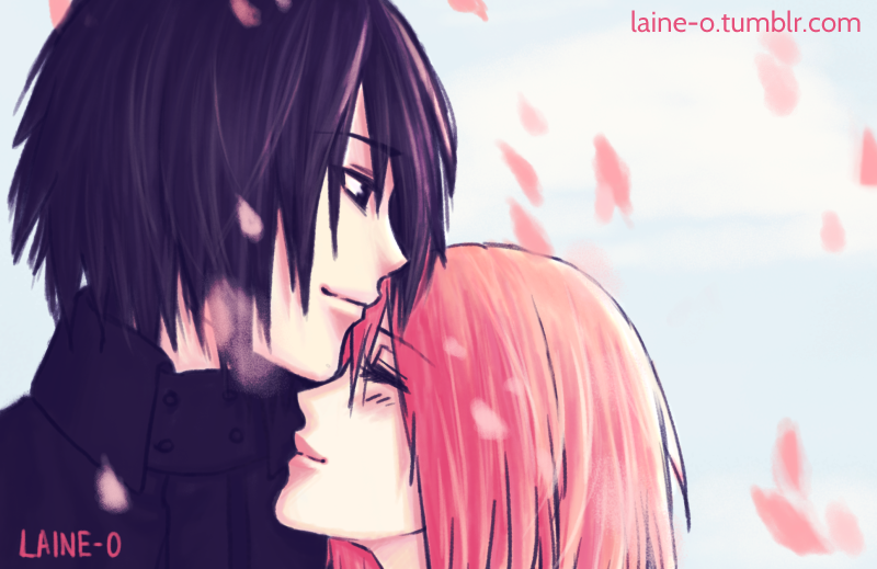 laine-o:  SasuSaku Month 2018 Day 5 - Height DifferenceI still love them so much