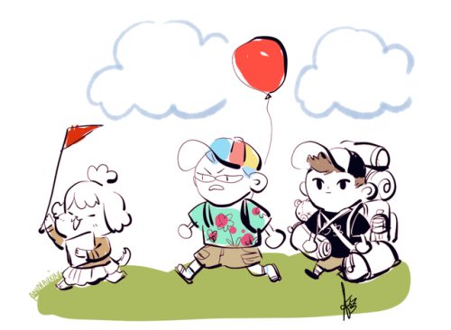 animauxing:  Mayor CODEC and Crow go camping. chaos ensues.