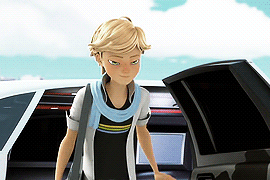 skyeves:  Adrien + Gifts and other stuff from Marinette. 
