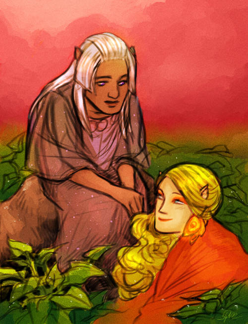 motherofbees:Maiar stuff~- Maiar Chiefs: Eonwë (Herald of Manwë) and Ilmarë (Handmaiden of Varda)- I