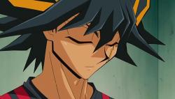 thequarterguy:  liselicanis:  All this Yusei EGAO.  Egao.Egao everywhere.