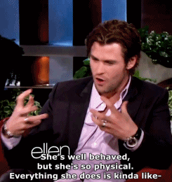 lokisergi:  aseuraii: Chris Hemsworth talks about his baby daughter, India Rose, on the Ellen DeGeneres Show  You cannot convince me that is not the daughter of thor 