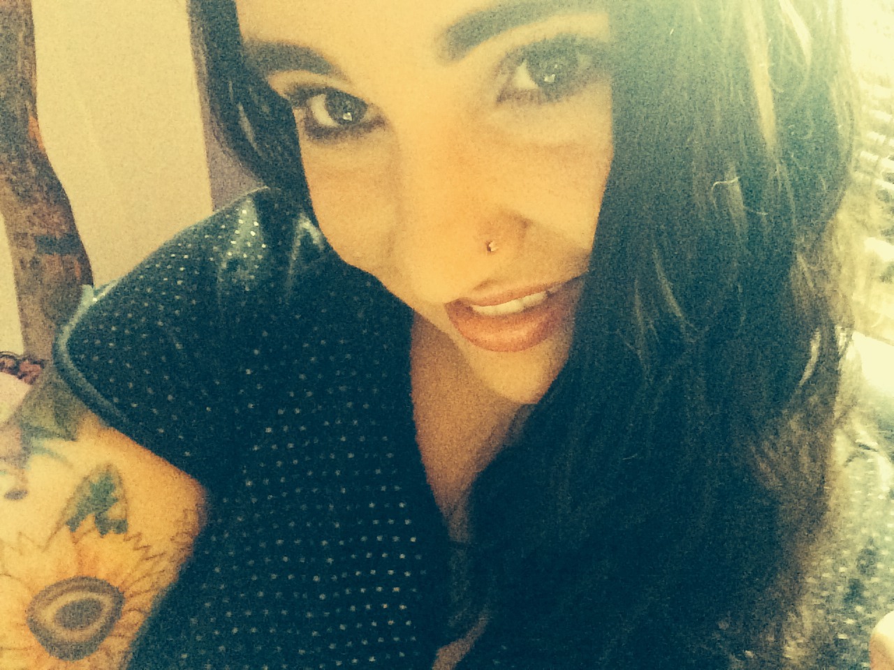 Bored doing hw selfie