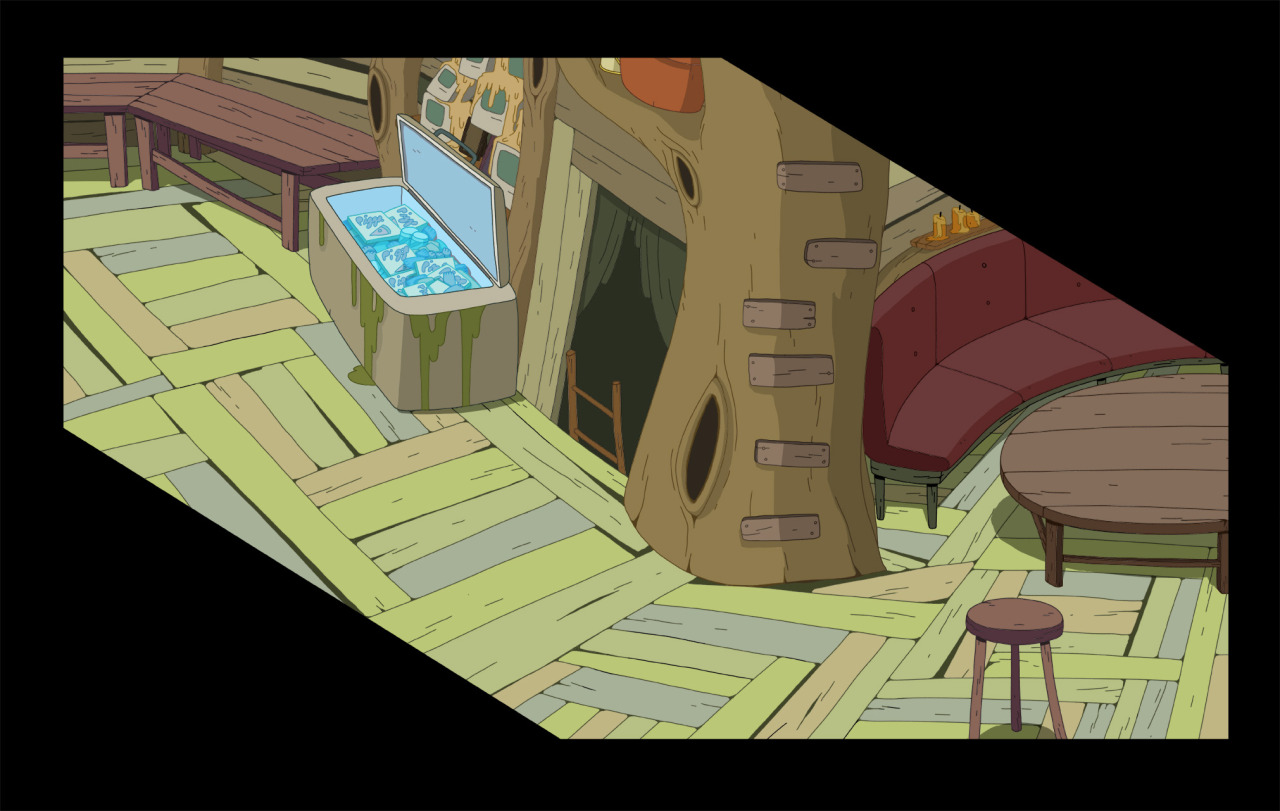 selected backgrounds from  The Pit art director - Nick Jennings BG designers - Santino