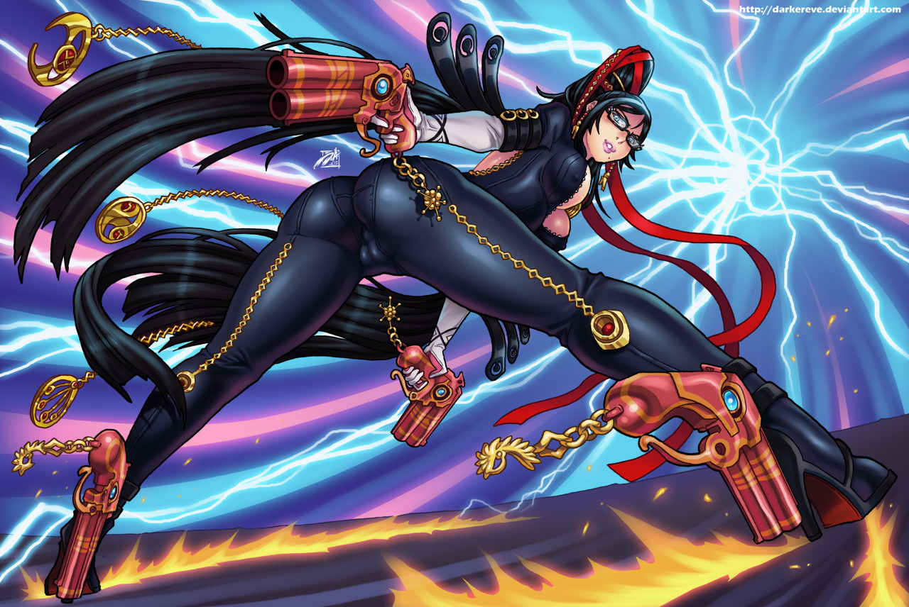 fandoms-females:  ER #11 - Shoot Them Up ( gunslinger_witch_by_darkereve )   &lt;