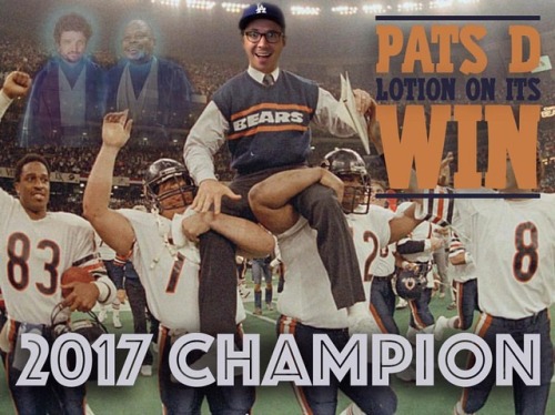 I wish I could win a fantasy league and not have to tell everyone about it. I really do. And yet, he