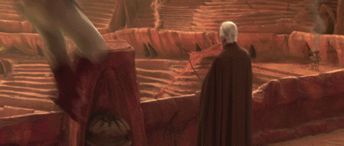 astoundingbeyondbelief:Shout-out to this Parasaurolophus Jedi who tried to end the Clone Wars by him
