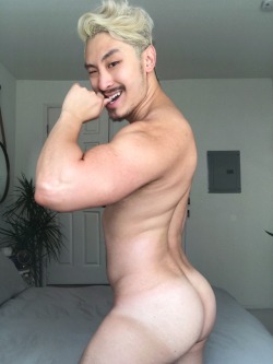 thejockstrapenthusiast: sumofyum:  This is for the anon that asked for another ass pic- back rolls, tan lines and thottier than ever  O M F G 