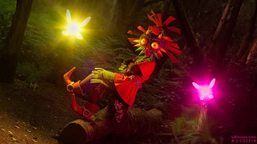 li-kovacs: Majora’s Mask and Skull Kid. I’ve made two Majora’s Masks earlier this year, one commissi