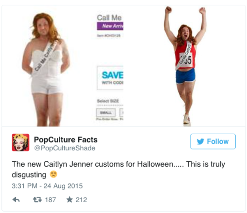 kagschann:micdotcom:Trans people are not costumes. Trans people are not costumes. Trans people a