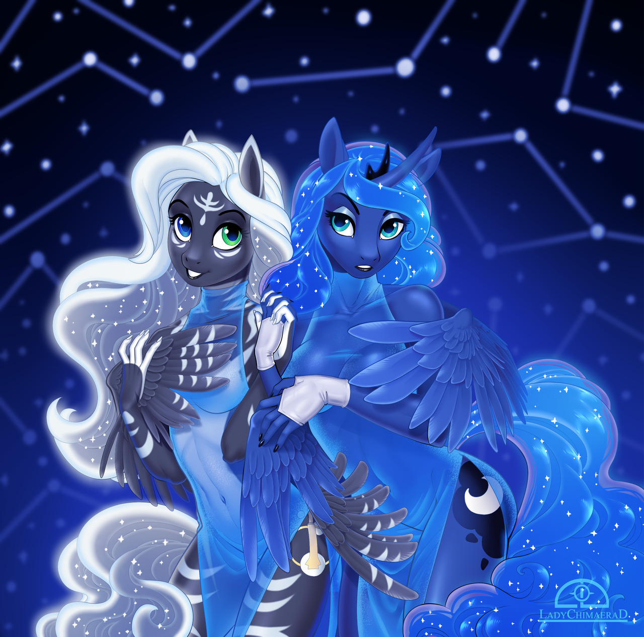 ladychimaera-d:Commission for nopostradio , thank you for the order (´｡• ᵕ