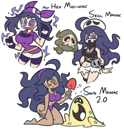 Mofetafrombrooklyn:  Shenanimation:   Rolling Out New Hex Maniac Content, Fresh From