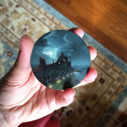 niiv: boredpanda:    I Turn My Long-Distance Cycling Adventures Into Miniature Oil Paintings    These are so beautiful! 