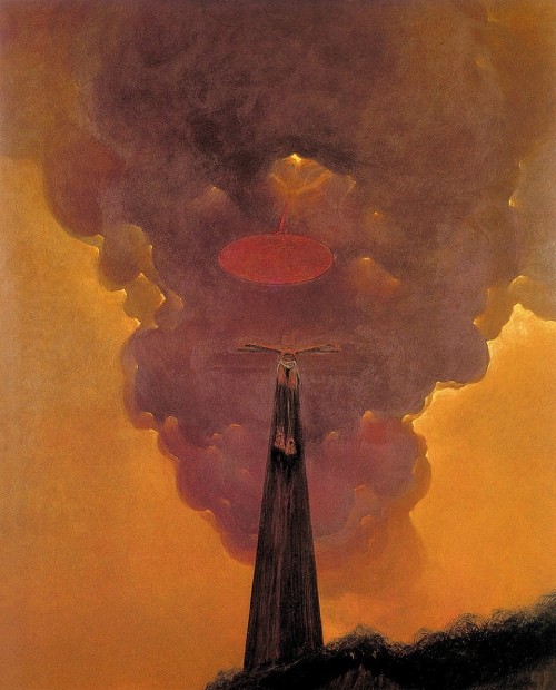 zdislav-beksinski: Untitled, Zdislav Beksinski