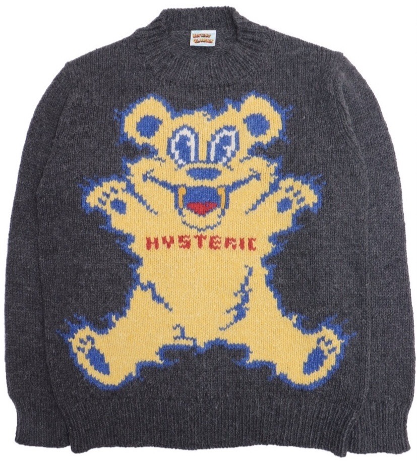 image therapy — Hysteric Glamour: ヒステリックなクマ Knit Sweater