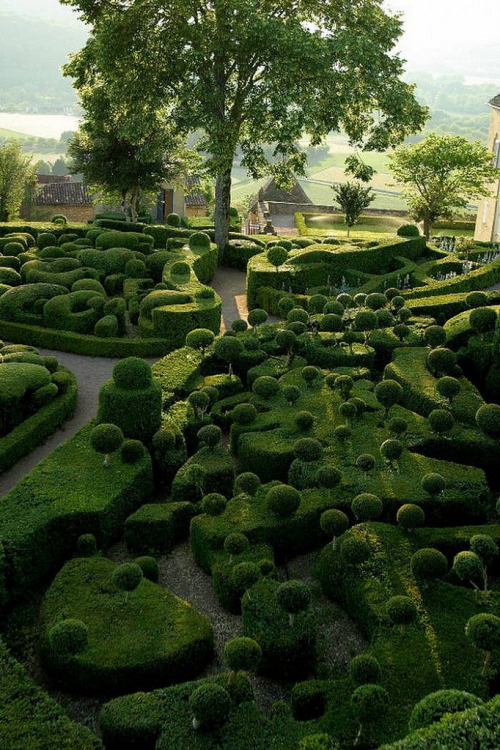 allthingseurope:Chateau de Marqueyssac, France (by gardendesigntravels)