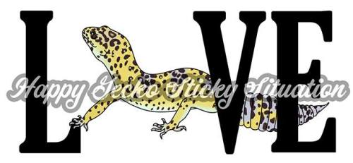 happygeckostickysituation:  New Bumper Stickers! :) Simply LOVE.We’ll be making more, just debuting ten for now! We’ll have these at both the Reptile Super Show in Pomona in two weeks and the Portland Metro Reptile Expo in three! :) These guys are