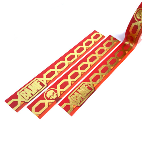 shattered-earth: Hello I just made some McCree gold foil washi tape, it’s a simple designed ba