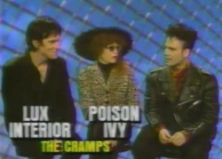 guerrilla0perator:  The Cramps on MTV’s 120 Minutes 