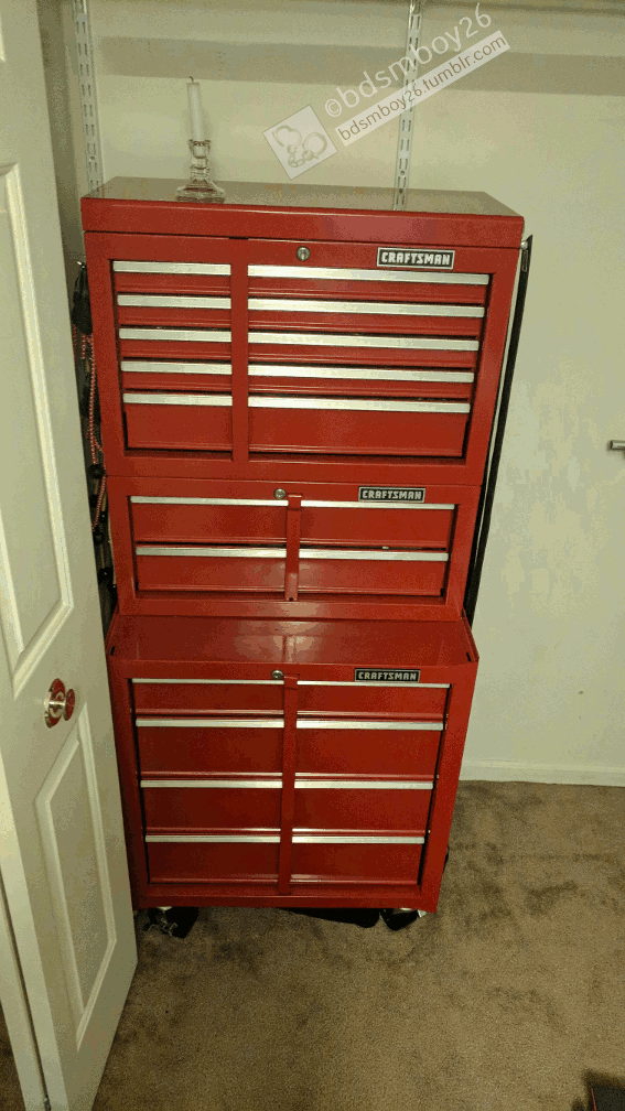 Tutorial Tuesday: How to hide your kinky gearPart 1: Tool chest? Or kinky toy chest?I