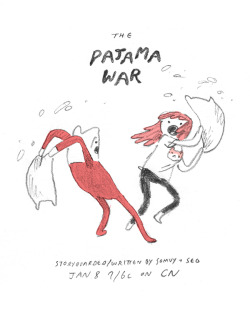 The Pajama War promo by writer/storyboard