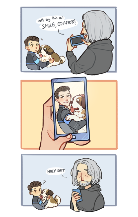 cherohero:I doubt Hank likes selfie but I like to think they took it at least once Y///Y