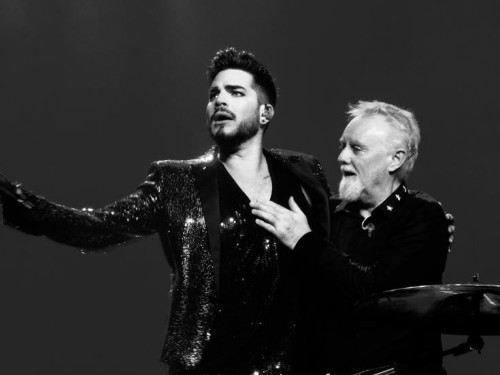 Adam Lambert Performing With Queen