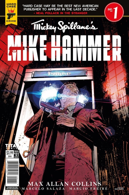 TITAN CELEBRATES MICKEY SPILLANE’S 100th ANNIVERSARY WITH AN ALL-NEW MIKE HAMMER COMIC BOOK SE