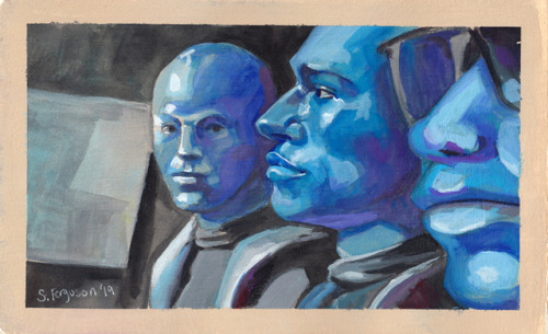 I swear this is the only time you’ll see #bluemangroup fan art from me. I’m having a bit