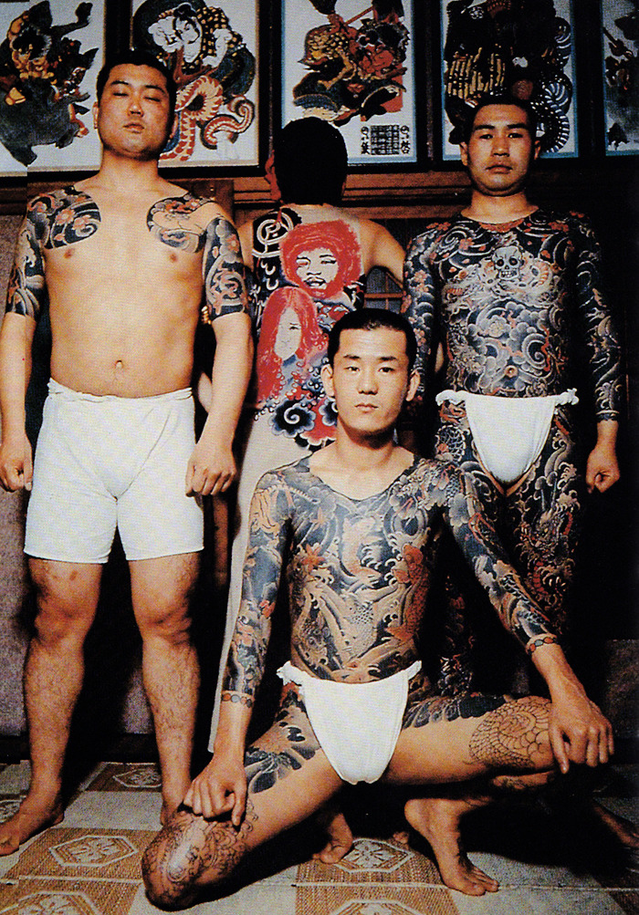 killheji:  Tattoos in memory of Jimi Hendrix and Janis Joplin, Issey Miyake SS 1970Photo
