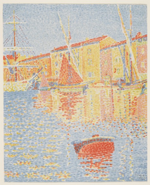Paul Signac (French, 1863-1935), La bouée (Saint-Tropez, le port) [The Buoy (Saint Tropez Harbor)], 