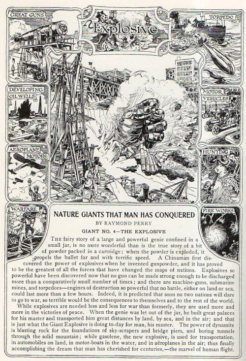 Giant No. 4 – The Explosive
From St. Nicholas Magazine, 1911.