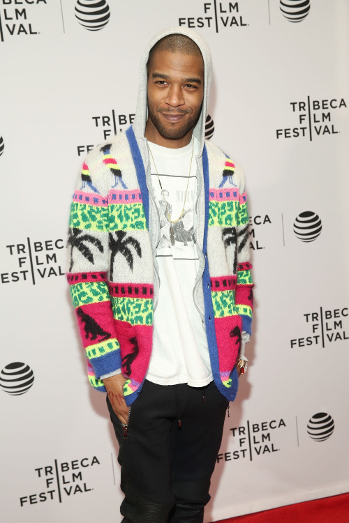 celebritiesofcolor: Kid Cudi attends the ‘Vincent N Roxxy’ Premiere during the 2016 Trib