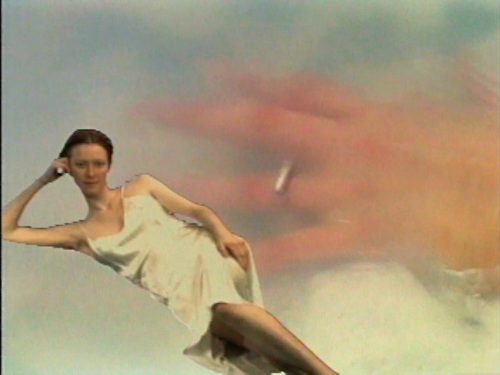 ironpour:Joan Jonas, Volcano Saga, 1989 Starring Tilda Swinton