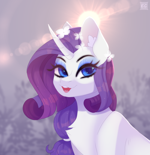 texasuberalles:happy face-Rarity by Elektra-Gertly