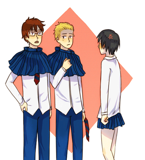 gentlads:  skirts d( ゜w ゜)b