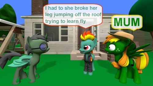 ask-the-out-buck-pony:Asked by @ask-emerald-rook / Derek-the-MetaGamerx3