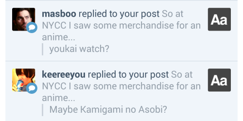 I checked both of those and they weren&rsquo;t like the merch I saw, but they both look really cute!