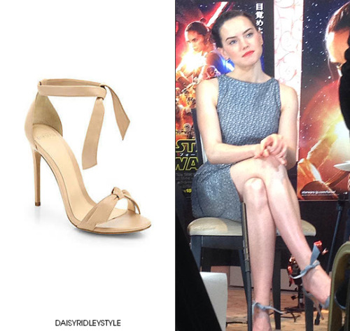 December 10th, 2015 | ‘Star Wars: The Force Awakens’ Press Junket in Japan (x)Alexandre Birman Clari