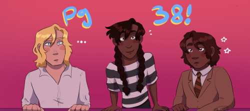 teoshalos:Update! Ft. new color of thumbnail textTeo’s Halos is a webcomic about heaven, hell, and e