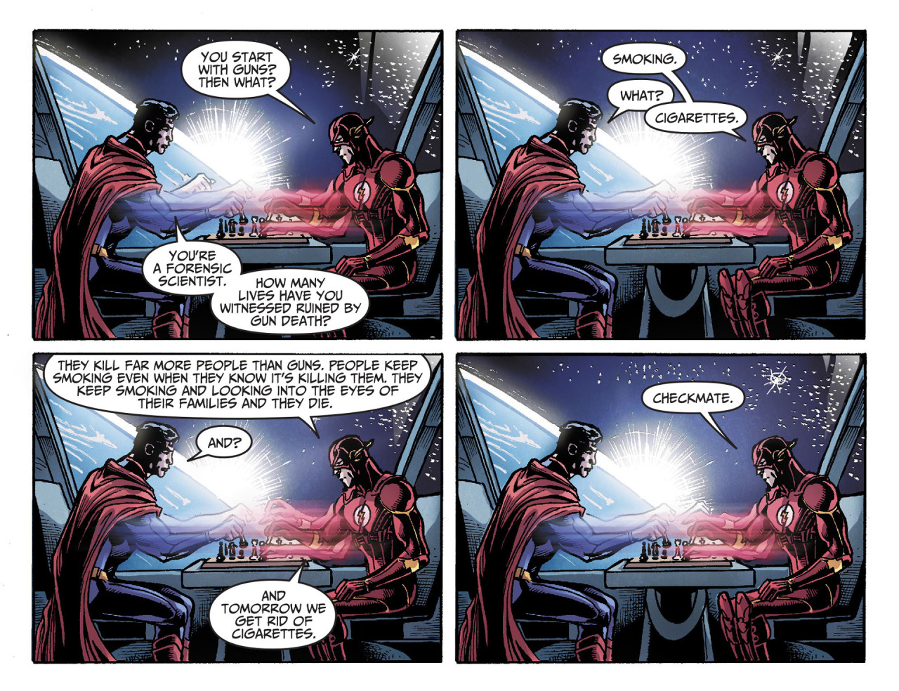 matt-ruins-feminisms-shit:  docislegend:  towritecomicsonherarms:  Checkmate Injustice: