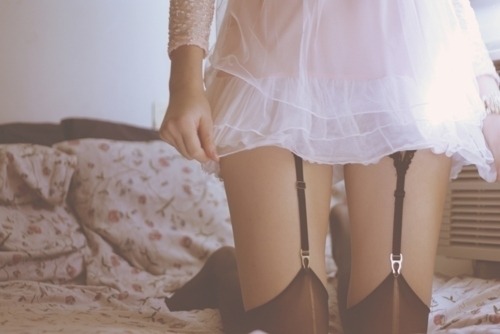daddyjamesdesires:  For some reason I have soft, pink, and frilly things on my mind today. What happened to my obsession with black lingerie and redheads? 