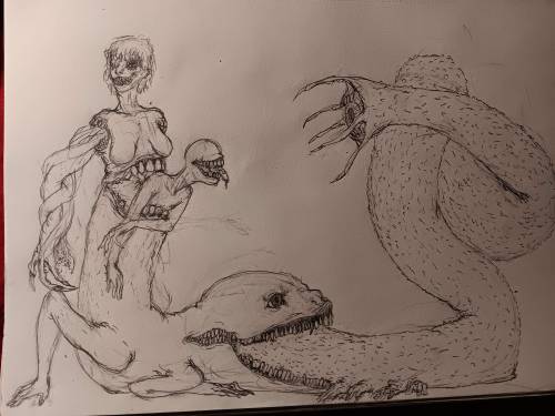 I Messed Up A Lil, I Was Supposed To Show The Wrinkles Of Her Body Turned But Eh, Her Body's Weird She'll