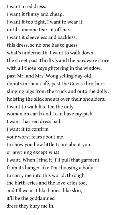 Kim Addonizio, ‘What Do Women Want?’, Wild Nights: New and Selected Poems