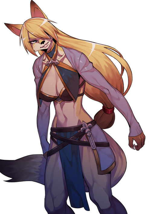 thunda-red:  re designed an oc eliza, still working on white rabbit :d 