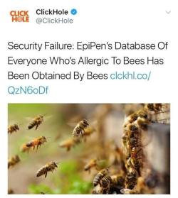 Professional-Bee-Whore:bees Will Take Note And Avoid Folks Listed, Can Not Promise