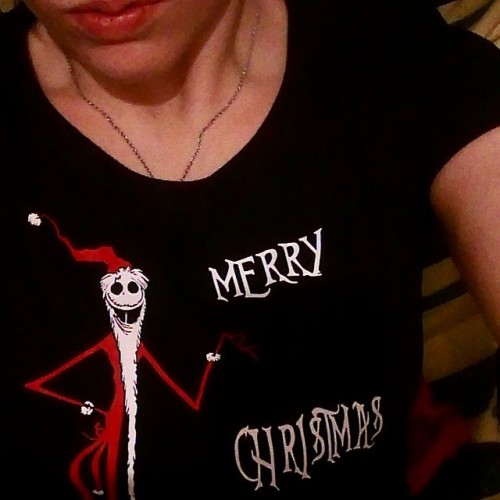 #christmas #tshirt #festive #festivities #holidays #spirit #goth #jack #skellington #skeleton #nbc #