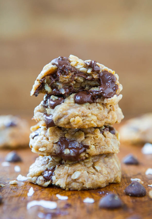 lets-just-eat:  Soft and Chewy Coconut Oatmeal porn pictures