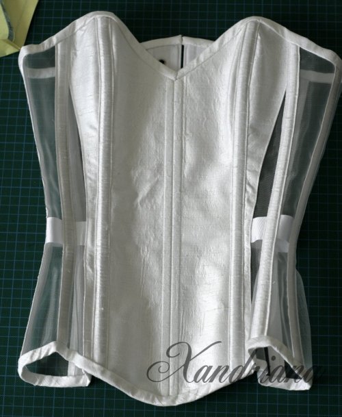 I’ve also been working on this Bridal piece as well. Yet to be decorated!White silk and mesh o