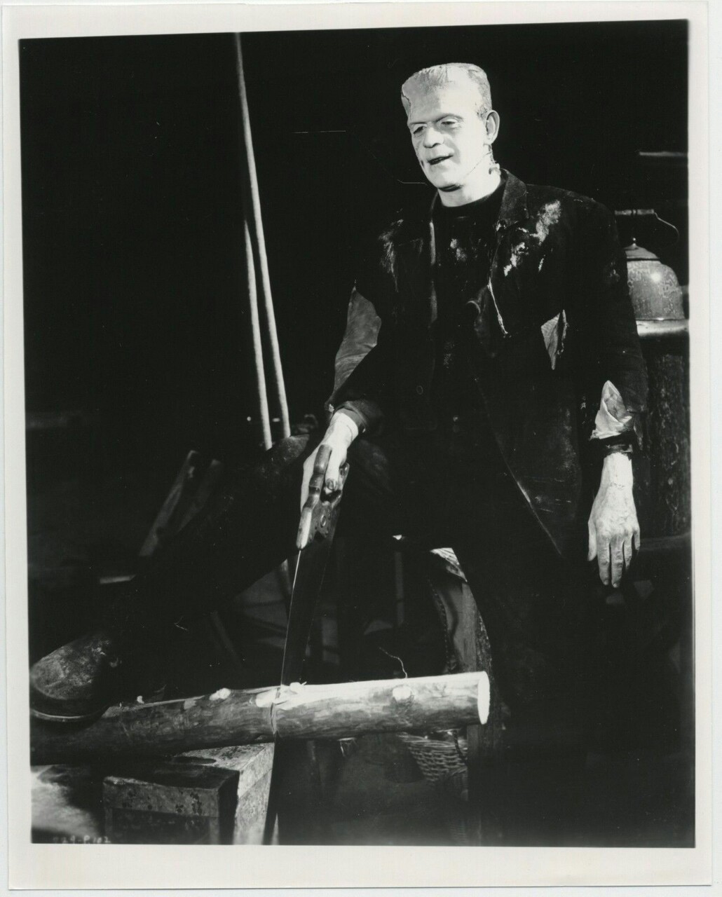 universalmonsterstribute:  The Bride Of Frankenstein (1935) behind the scene/ deleted